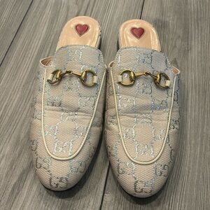 Gucci Princetown Mules- jacquard logo size 37